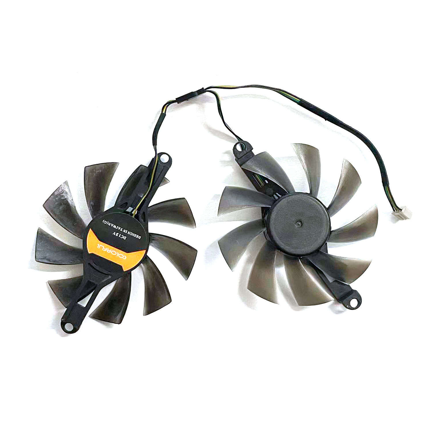 Kipas GPU Baru 4PIN 85MM 75MM, - Rx 580 8Gb 2048Sp Gpu ulasan dan harga